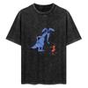 Das Ameisen- und das Erdferkel T-Shirt Leichtes athletisches Kurzarm-T-Shirt