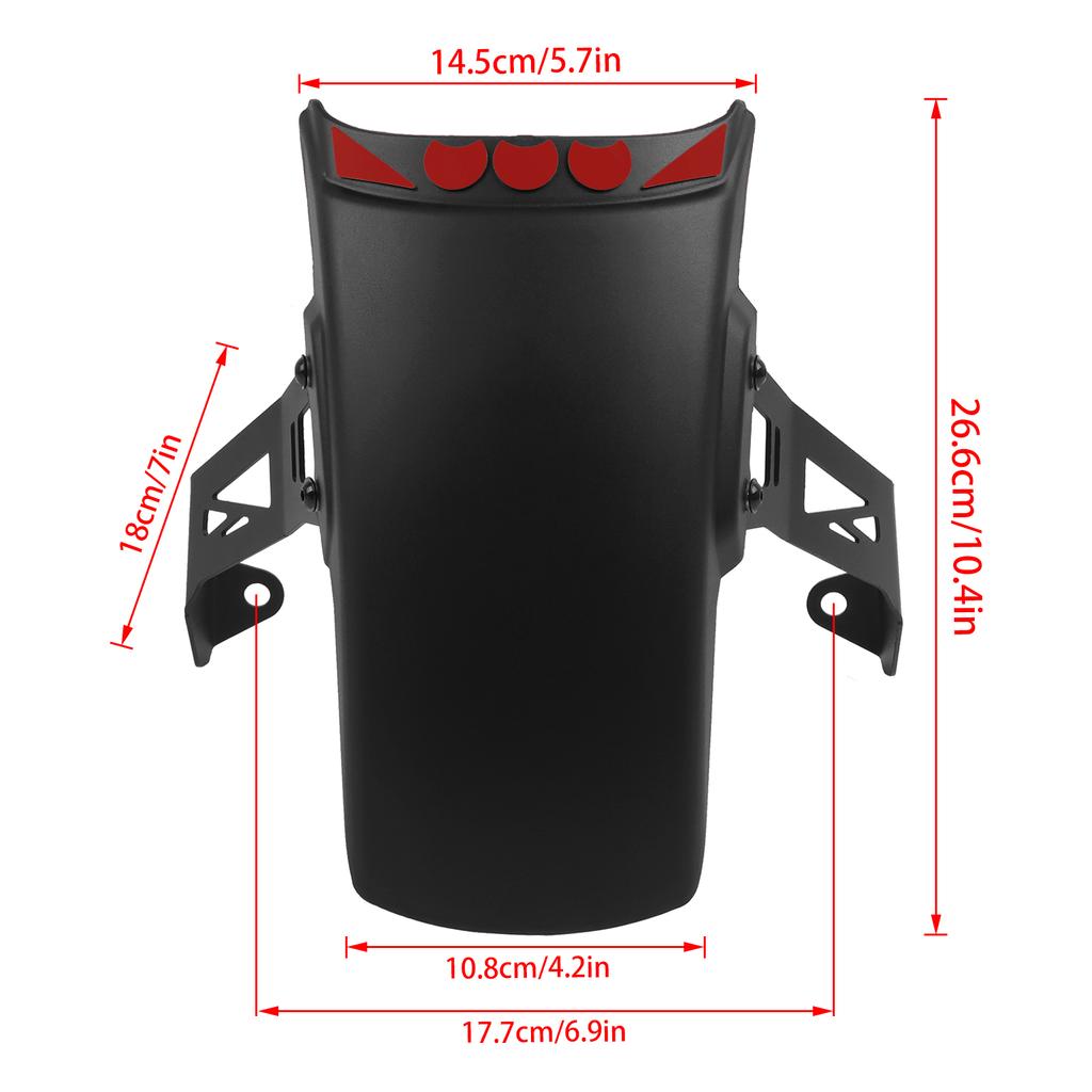 For Honda CB750 Hornet CB 750 2025 2025 Motorcycle Front Fender Extender Mudguard Extension