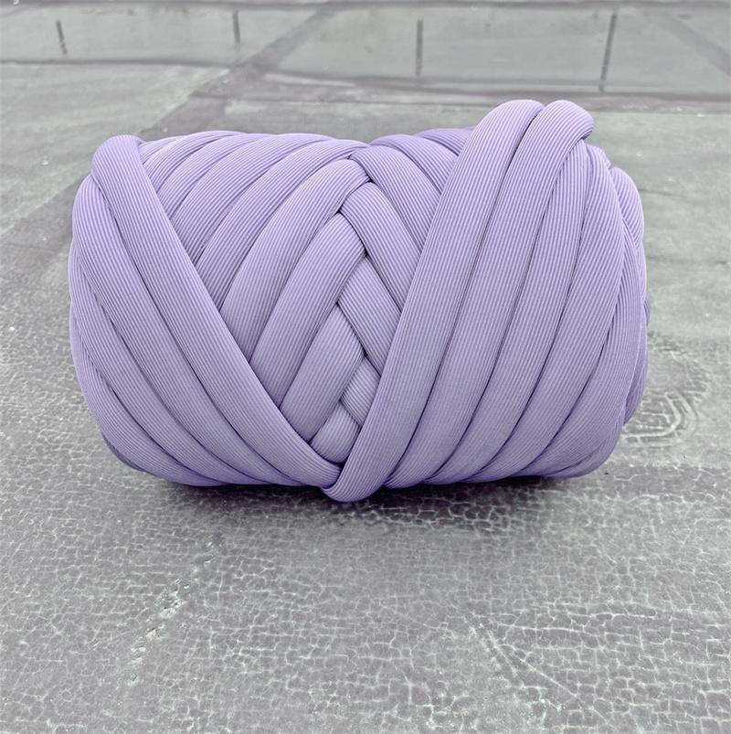 500g Summer Cool Touch Chenille Yarn Chunky Yarn for DIY Handmade Beach Bags, Lightweight Blankets Cat Beds, Breathable Plush Thread