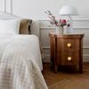 Decorative Brass Kitchen Cabinet Knobs Gold Star Drawer Dresser Knob Pulls Furniture Cupboard Handles Modern (4), Medium