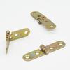 8-Piece 64mm Retro Colored Plating Foldable Cabinet Hinges for Wooden Box Furniture