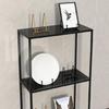 Elegant Magazine Display Stand Iron Art Dish Rack Photo Picture Frame Oil Painting Shelf for Countertop