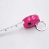 Tyou Spring Tape Measure Roll, Mini Flexible Measuring Tape, Retractable Automatic Measuring Tape with Keychain, 1 Piece
