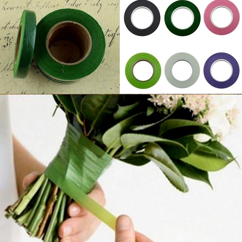 Buy Florist Floral Stem Garland Tapes Artificial Flower Stamen Wrap Decor DIY Wreath