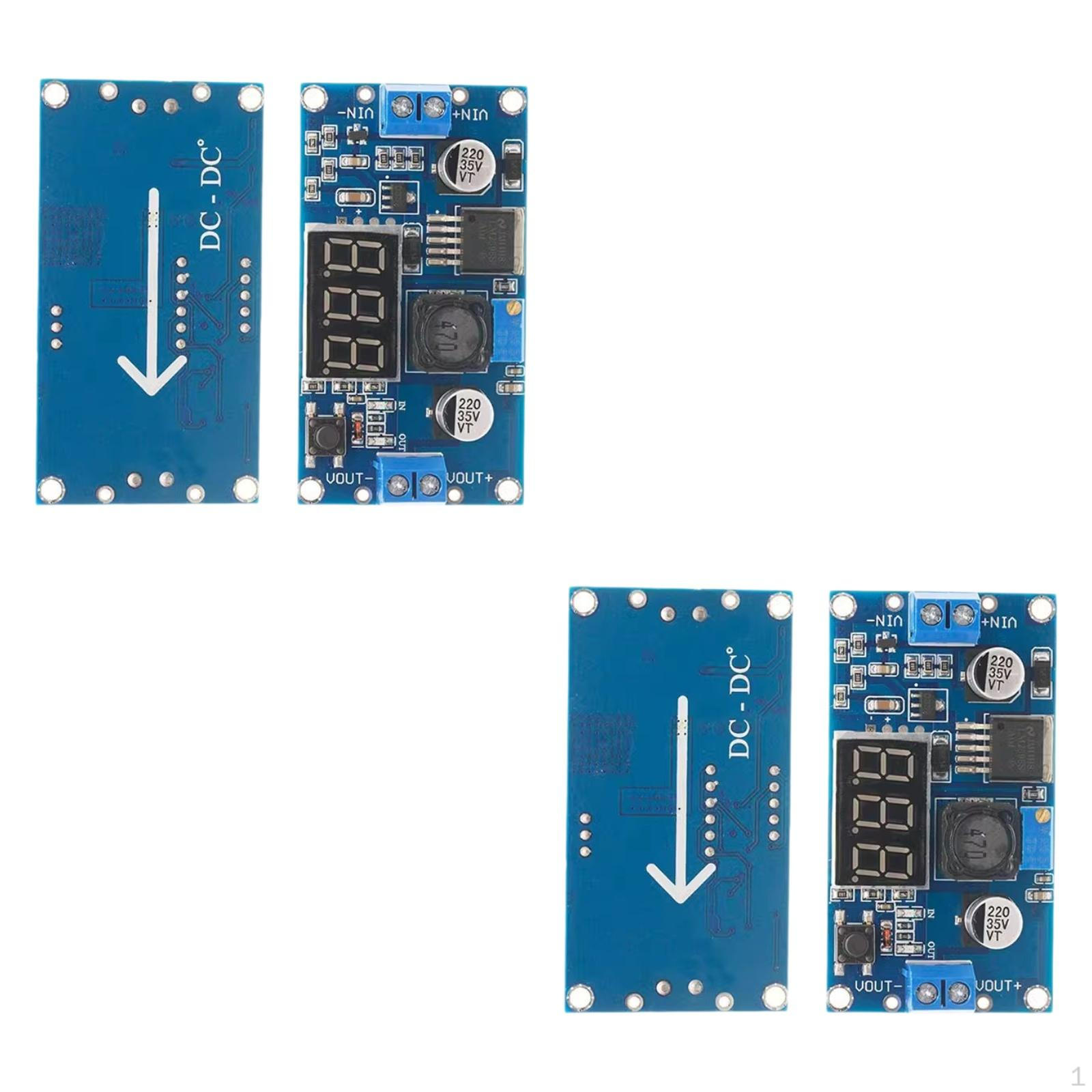 

DC to Buck Converter Voltage Regulator Module Spare Parts DIY with Digital Voltmeter Display