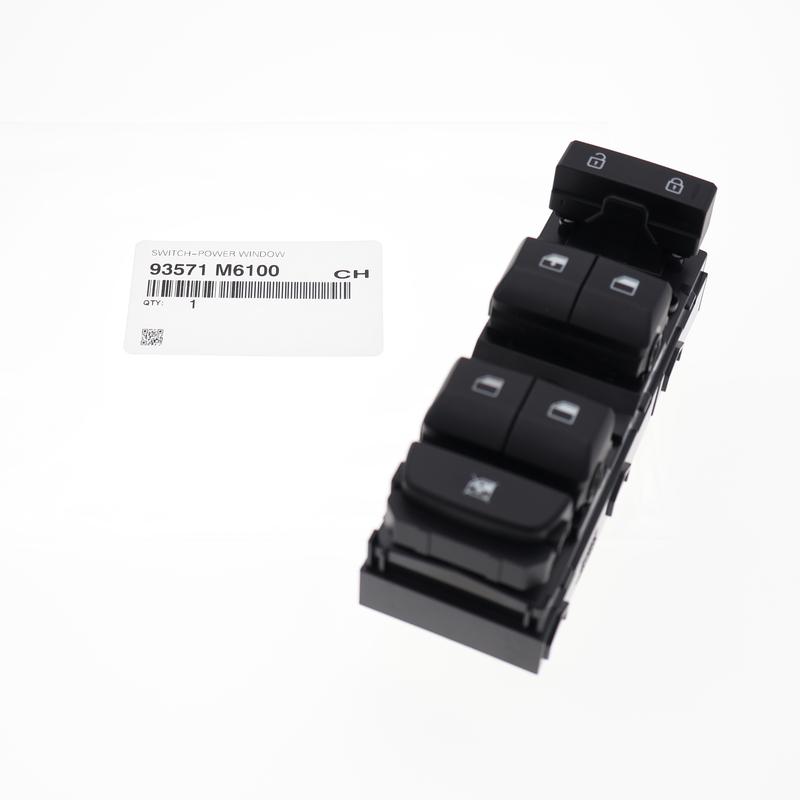 Front Door Window Main Switch Left 93571M6100 for Kia Forte -2024 OEM 93571M6100 93571 M6100 93571-M6100