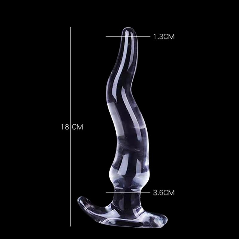 Transparent Big Dildos for Women Vagina Stimulator Anal Plug Artificial Animal Penis Female Masturbator Sex Toy Men Butt Dilator