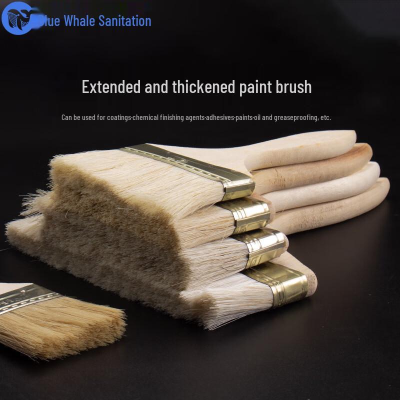 Industrial Wooden Handle Bristle Brush