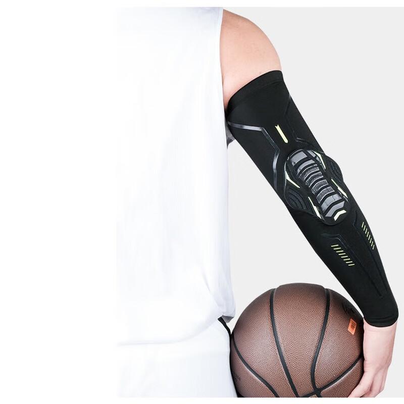 IRONWOLF Sports Compression Arm Sleeve with Honeycomb Pad