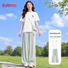 Baleno Women's Ice Silk Cooling Sport Casual Two-Piece Set