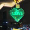 Light Up Hanging Ornaments Rechargeable DIY Acrylic Blank Pendant Charm with Rope for Festival Wedding Party Home Decor
