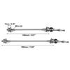 Paar Vordere Hintere Schnellspannachsen Speer für Fahrrad 140mm 180mm Titan-Ton