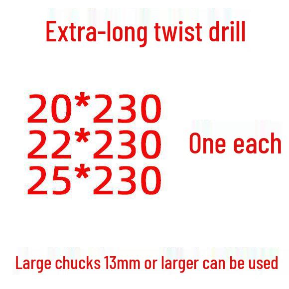 Extended Hex Shank Forstner Drill Bit for Woodworking - Door & Panel Hole Opener