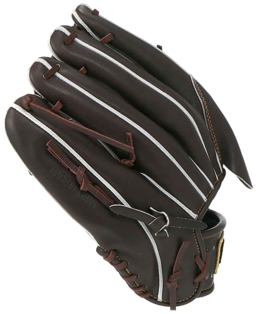 ZETT Pro Status Baseball Glove for Brown Size 4 Pitchers, Right-Handed Throw, (3700), (BPROG411)