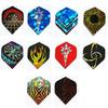 15-30 PCS Beautiful Reflective Laser Dart Wing Set A B C Darts Flights  High Quality  Durable PVC Nice Dart Flights Set