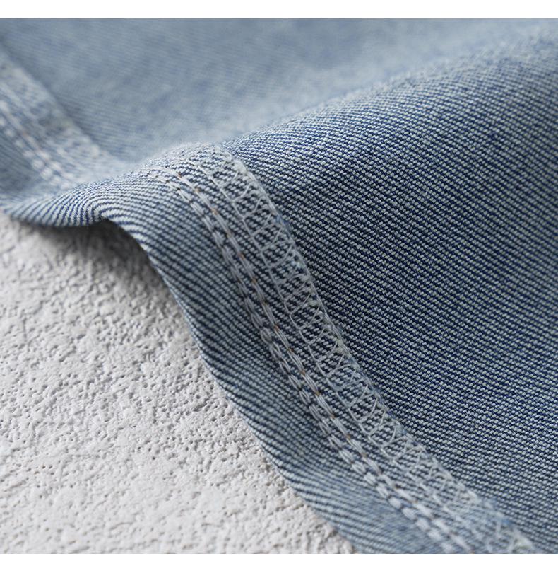 Light Blue High-Waisted Wide-Leg Micro-Flared Women's Jeans - Retro Spring/Autumn 2025 Design