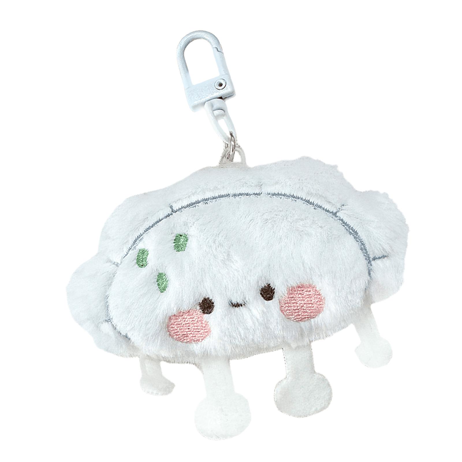 

Miniature Stuffed Bun/Dumpling/Sushi Keychain Adorable Plush Food Doll Pendant Unique Gift for Children and Collectors B
