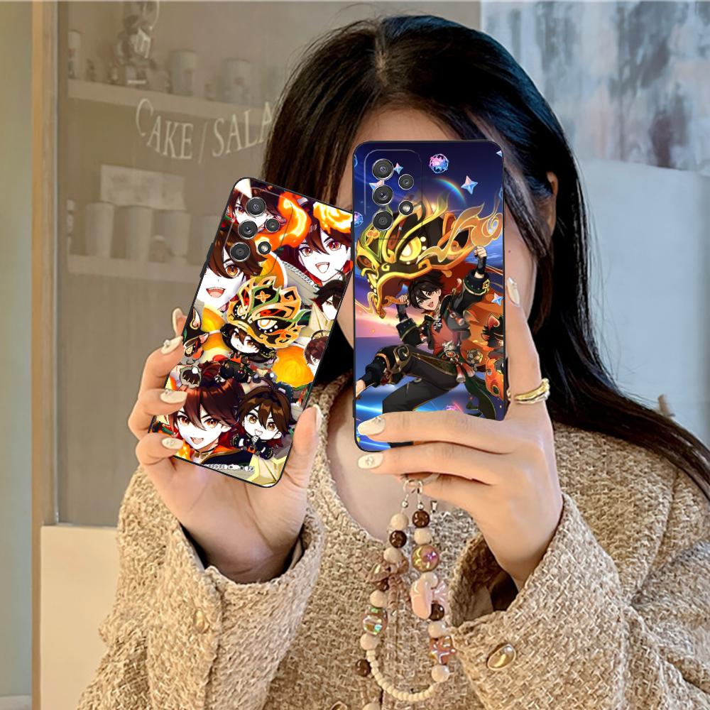Game GI Gaming Mobile Phone Case for Samsung Galaxy A56 55 54 53 52 51 36 35 34 23 16 15 5G Colorful Cover Pretty Cover Luxury