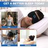 eye mask with earphones and headphones for a restful 3D design with music Perfect for and Soft memory foam for a comfortable No pressure perfect for