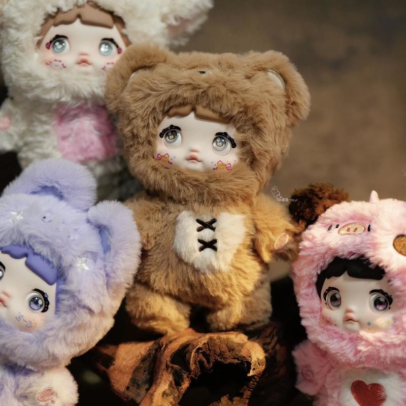 Nommi Rozkoš Nikdy Nekončící Série Roztomilá Slepá Krabička Vinylová Panenka Mystery Bag Kawaii Nommi Stolní Dekorace Sběratelská Přívěsek Hračka Dárek