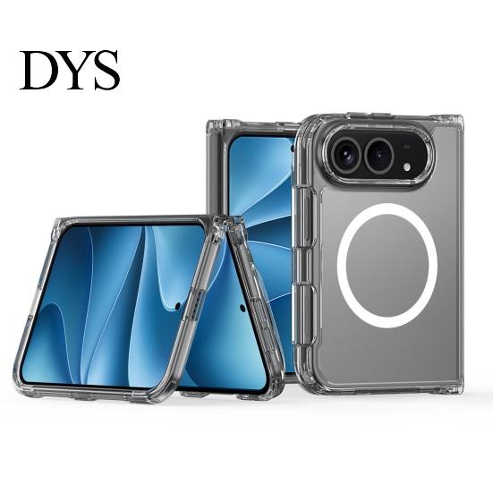 Fingerprint Resistant Phone Cover Magnetic Clear Case for IPhoneDuo 2026, TPU Anti-Yellowing Slim Shockproof with Precise Cutouts, Ultra-Thin