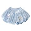 Bow Decorative Baby Girls Shorts Elastic Waist Toddler Shorts Fresh Style Girls Shorts  3-7 Years