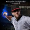 LED-Baseball mit 2 Leuchtmodi und 6 Farben – Spielzeug-Baseball-Simulation – Leuchtendes Baseball-Spielzeug für Zuhause