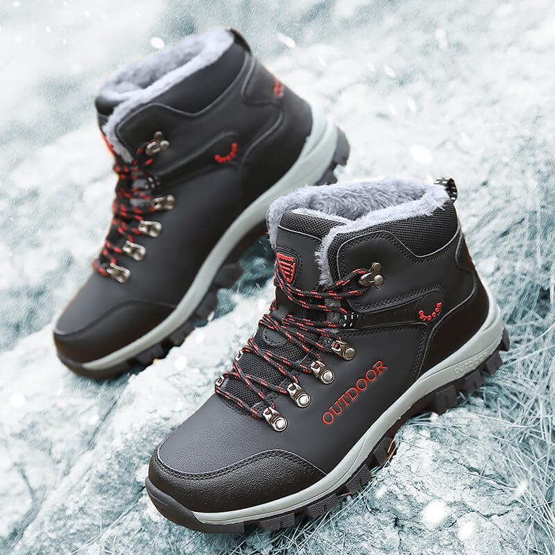 39-46 Autumn and Winter Men's Large Size High-top High-top Exterior Waterproof Climbing Snow Boots
