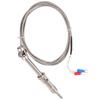 K Type Compression Spring Thermocouple Shielded Thermocouple Wire Probe for Factory