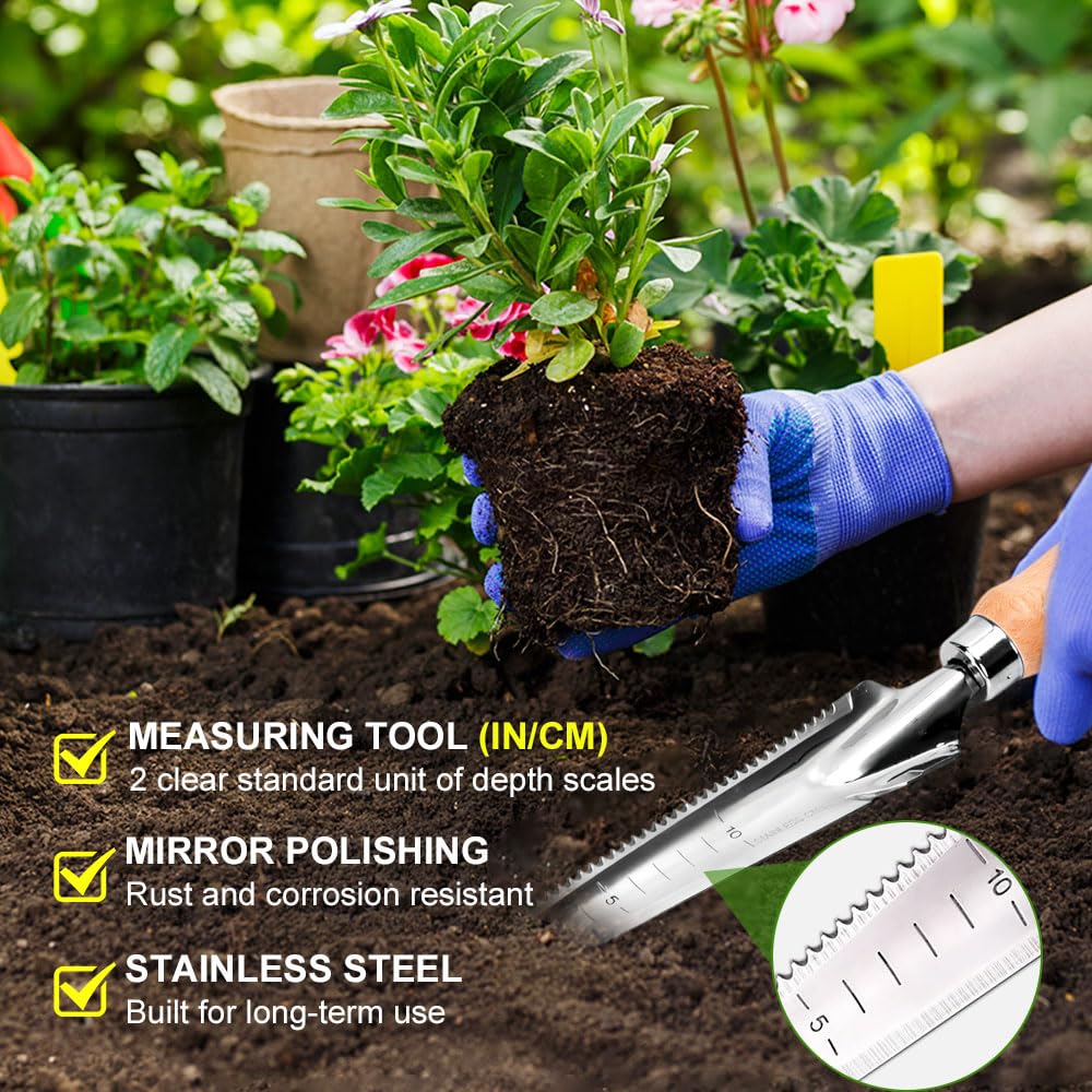 1pc Weed Puller,Garden Crack Weeder,Easily Remover Weed Tool for Yard Hoe Gardening Tools,Stainless Steel,Rake Sharp Tines