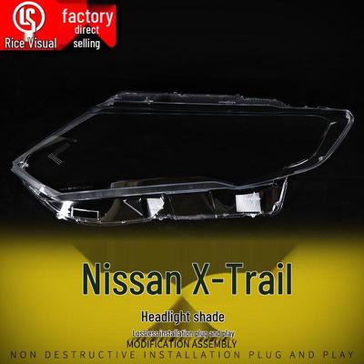 Convient aux Nissan X-Trail 2017-2022: Coque/Couvercle de phare transparent