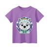 Paw Patrol Kids T-shirt Children Chase Skye Cartoon Clothes Kawaii Anime Boys Girls Clothes Summer New Round Collar Tee Top Gift