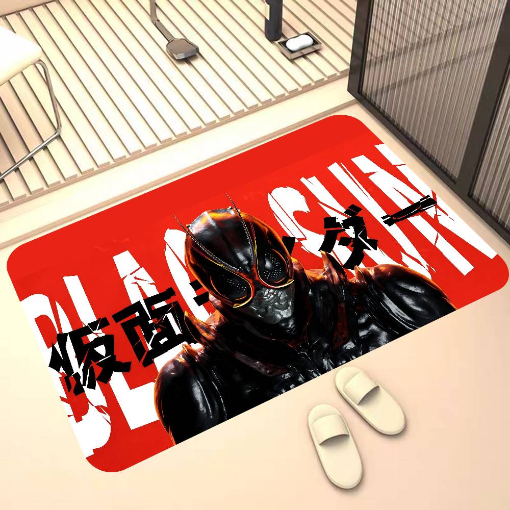 Kamen Rider Black Sun Fußmatte Günstiger Rutschfest Modernes Wohnzimmer Balkon Bedruckte Bettvorleger