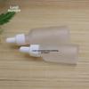 Frosted Glass Essential Oil Dropper Bottle with White Rubber Top