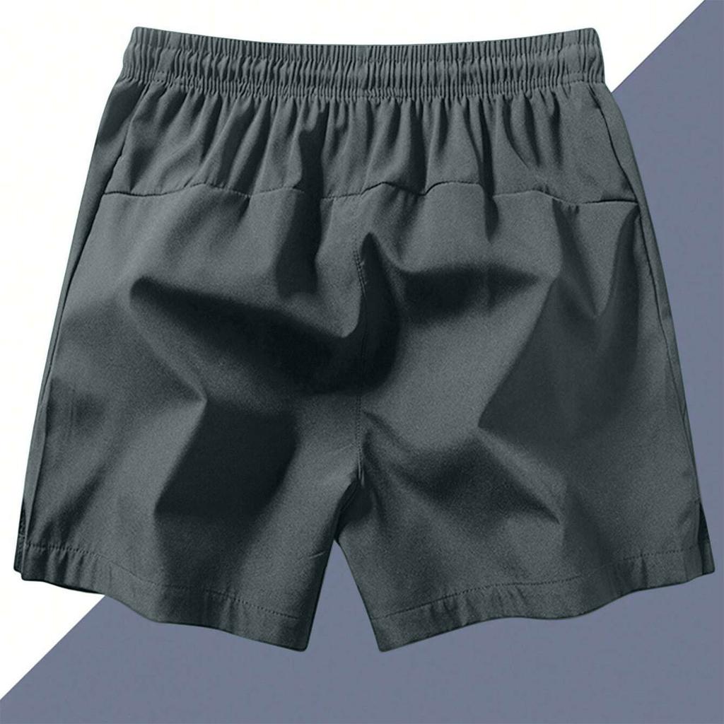 Men's Breathable Loose Casual Pants, Quick Drying Outdoor Thin Running Shorts, Cropped Pants