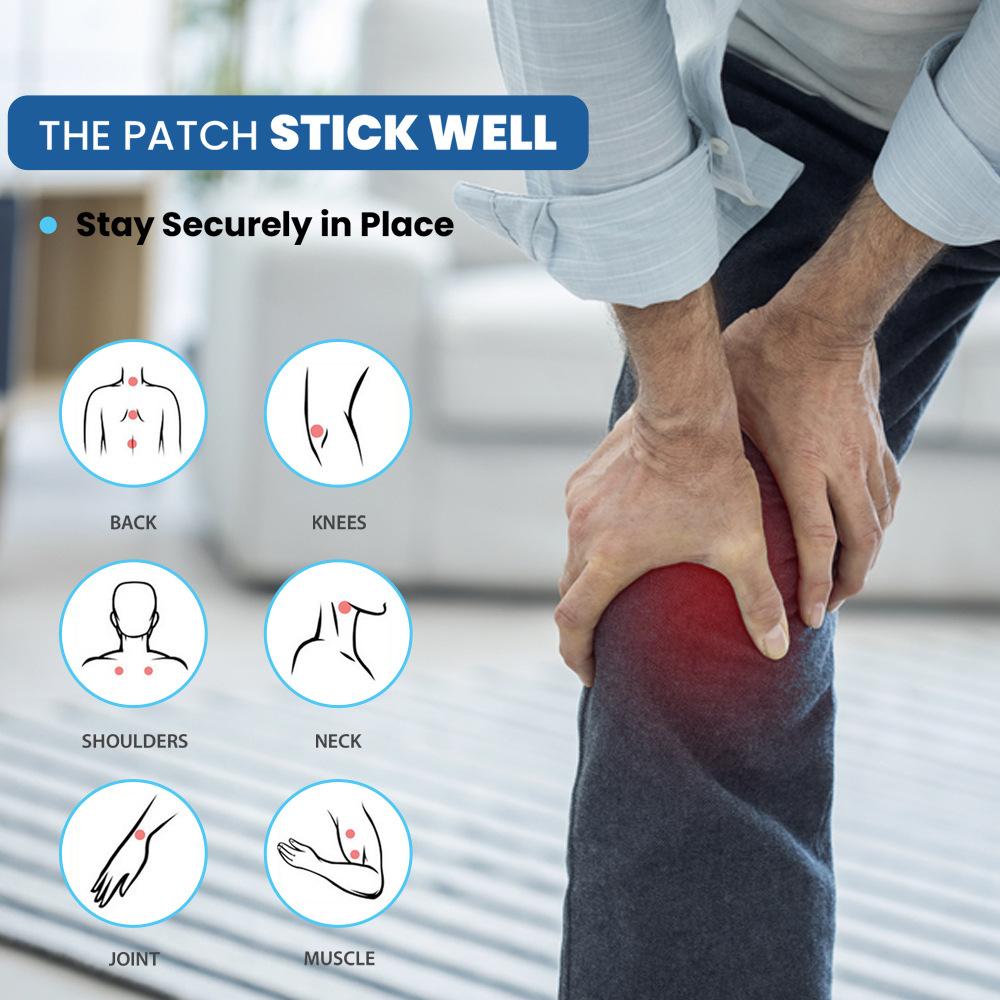 12 Stück/Wermut Kniepflaster Schmerzlinderungspflaster Pflaster Muskelgelenk Aufkleber