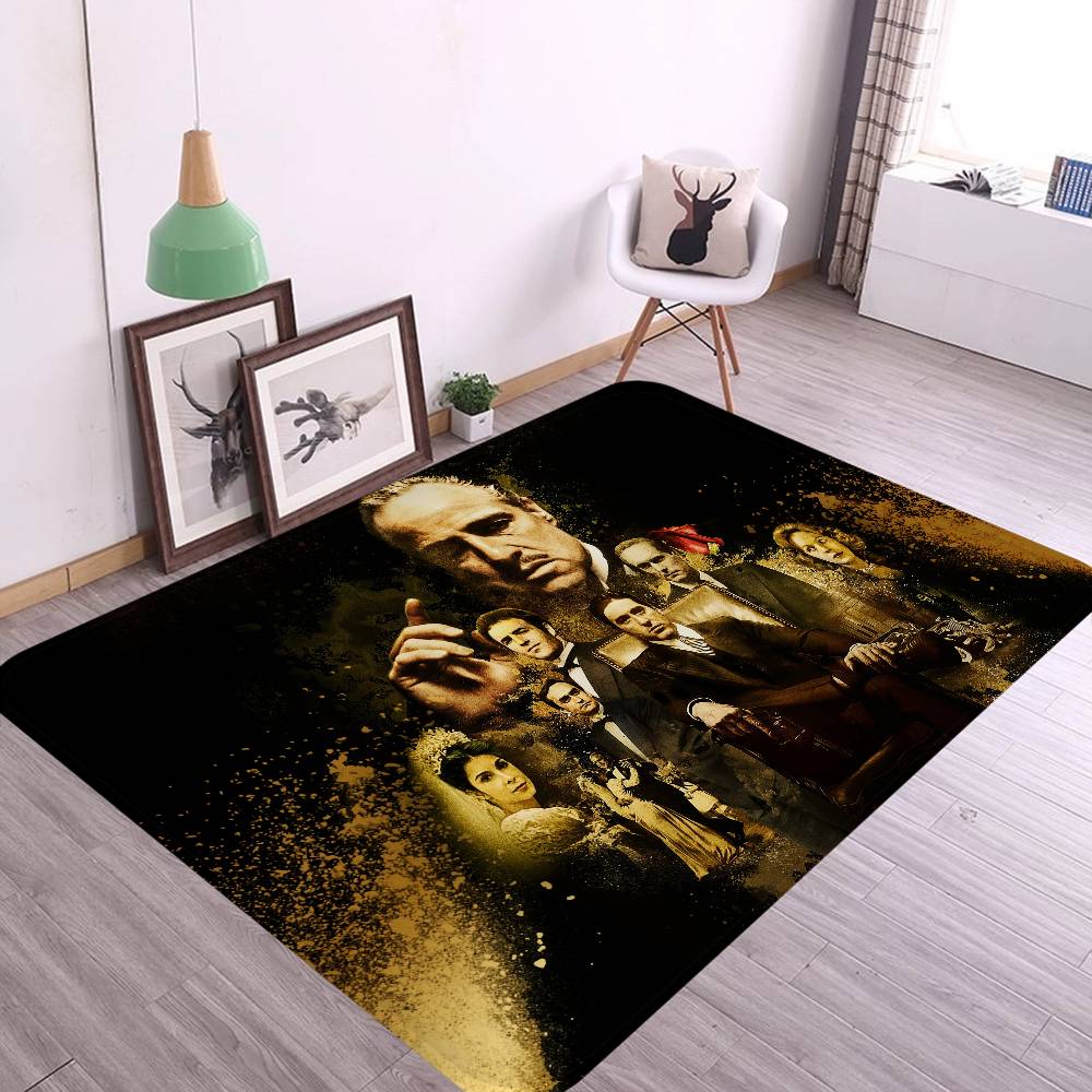 Tappetini da Pavimento Gangster Movie The G-Godfather Antiscivolo Assorbi Acqua Cuscino a Striscia Lunga Tappetino per Camera da Letto Tappeti per la Casa
