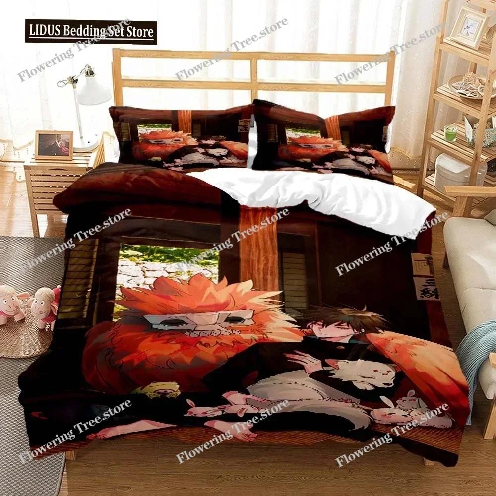 Jujutsu Kaisen Digital Print Polyester Bedding Sets Covers Boys Duvet Cover Set For Teens Bedding Set 025