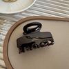 Elegant High Grade Acetate Hair Claw For Women Temperament Decorate Vintage Hair Clip  Hair Accessories