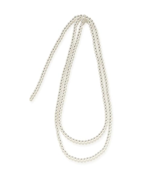 

Emi Ball Long Necklace 13WGA254324SLVF