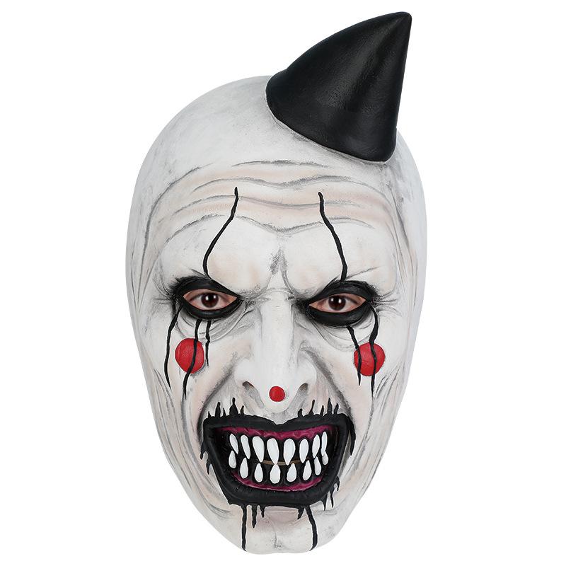 Latex Clown Mask Halloween Horror Costume Prop