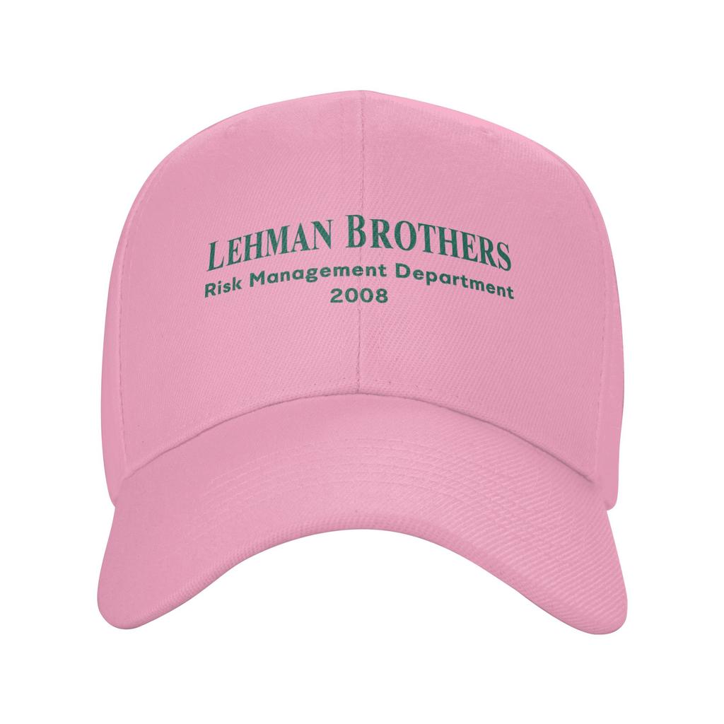 Lehman Brothers Risk Management Department 2008 Baseball Cap Street Style Men Trucker Hat Sun Visor Design Fishing Baseball Caps