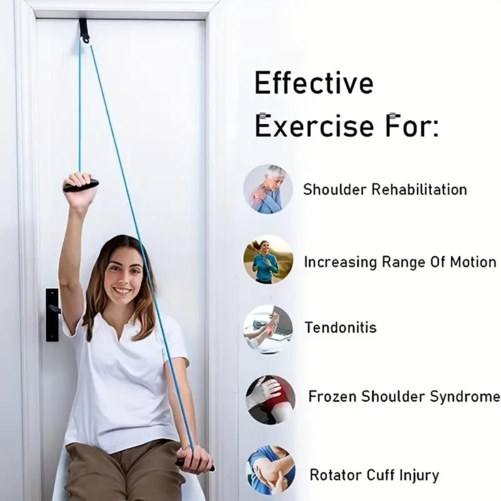 Wear-resistant Shoulder Pulley Convenient Cervical Spine Training Pulley  Exercise