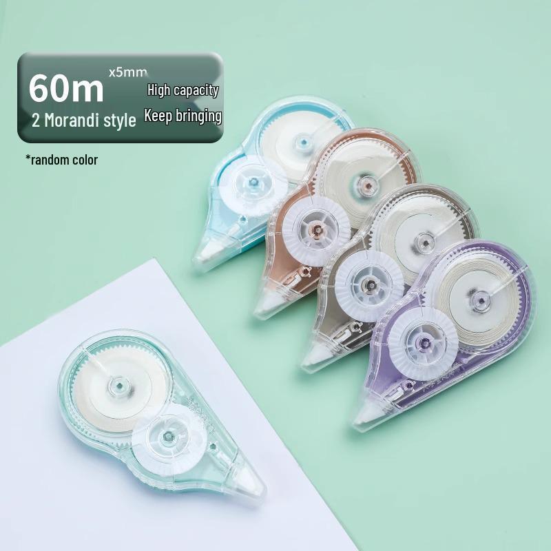 Silent Correction Tape Value Pack for Students - Large Capacity, Ideal for Junior and High School Use