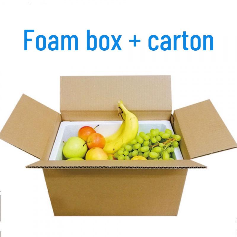 Extra Large Insulated Foam Box for Vegetables - Ideal for Cold Storage and Heat Preservation