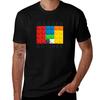 Master Builder Building Blocks Tshirt Simple Solid Color Crew Neck Tee