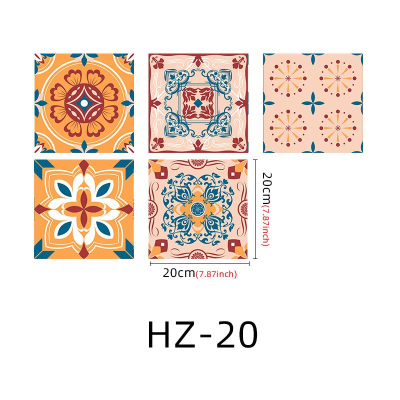 Thickened Matte Tile Sticker Self-Adhesive Wall Sticker Waterproof And Moisture-Proof Kitchen And Bathroom Renovation Wallpaper