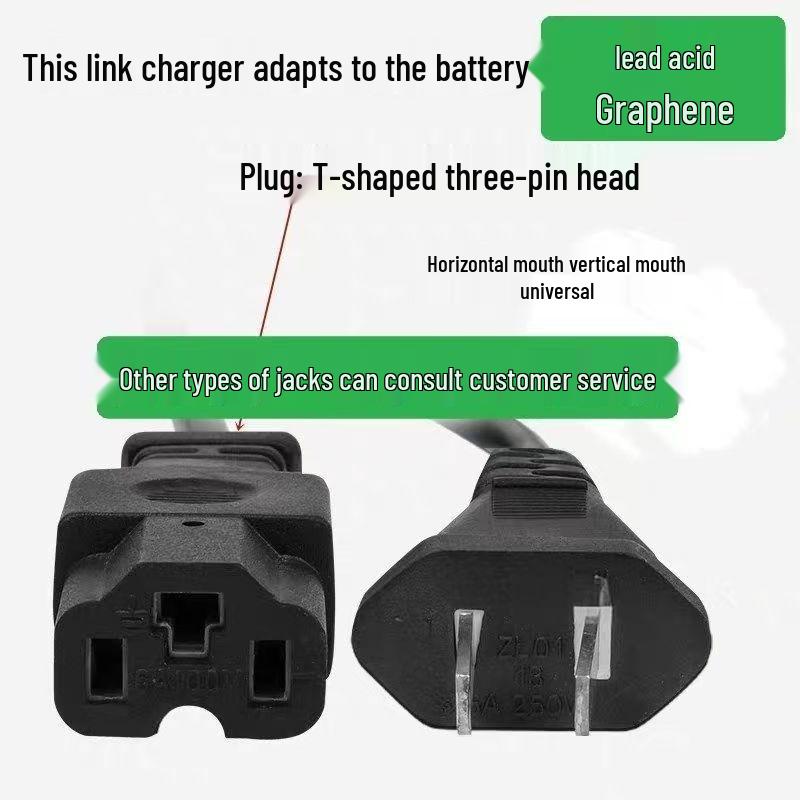 Universal Electric Vehicle Battery Charger with Automatic Power-Off for Two and Three-Wheel Vehicles