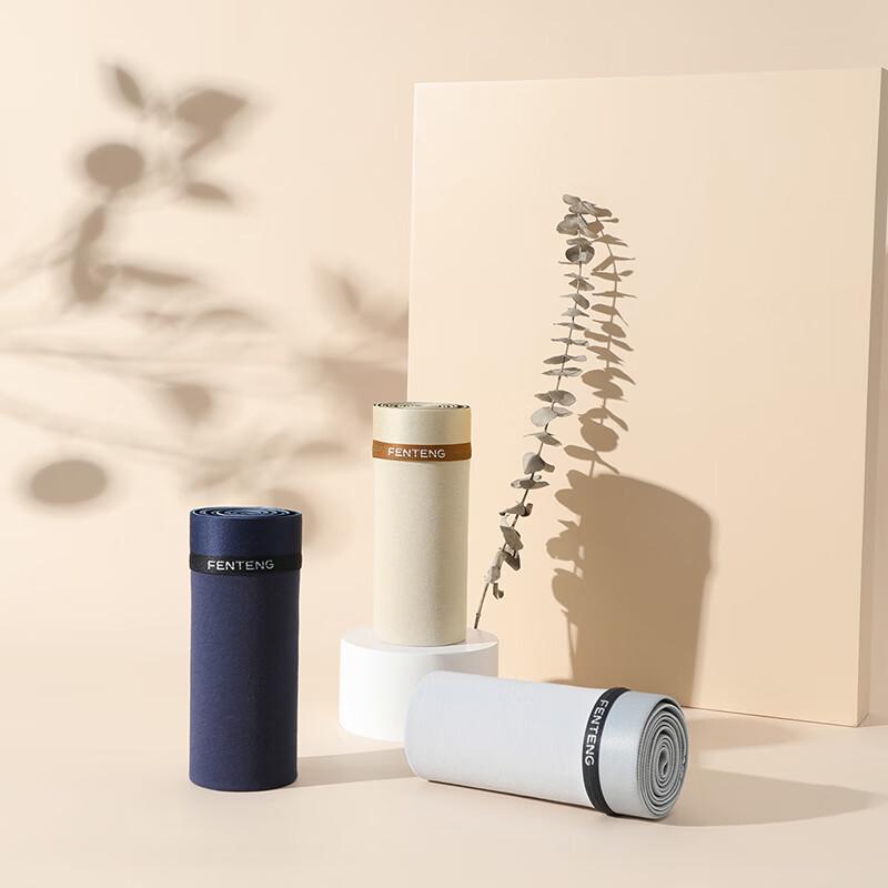 Fenteng Men's 3-Pack 60S Soft Cotton Boxer Briefs