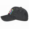 2026 Rainbow Tie Dye Baseball Cap Designer Cap Cosplay Unique Hats Tea Hat Mens Women's